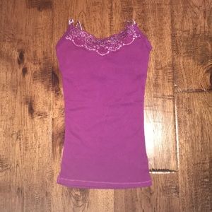 Lace tank top
